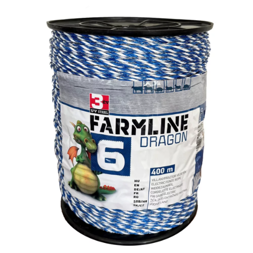 FarmLine Dragon 6 villanypásztor vezeték 400 m