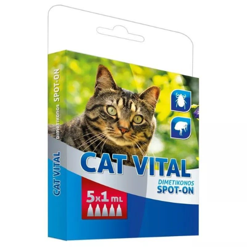Cat Vital bolhairtó nyakörv macskának